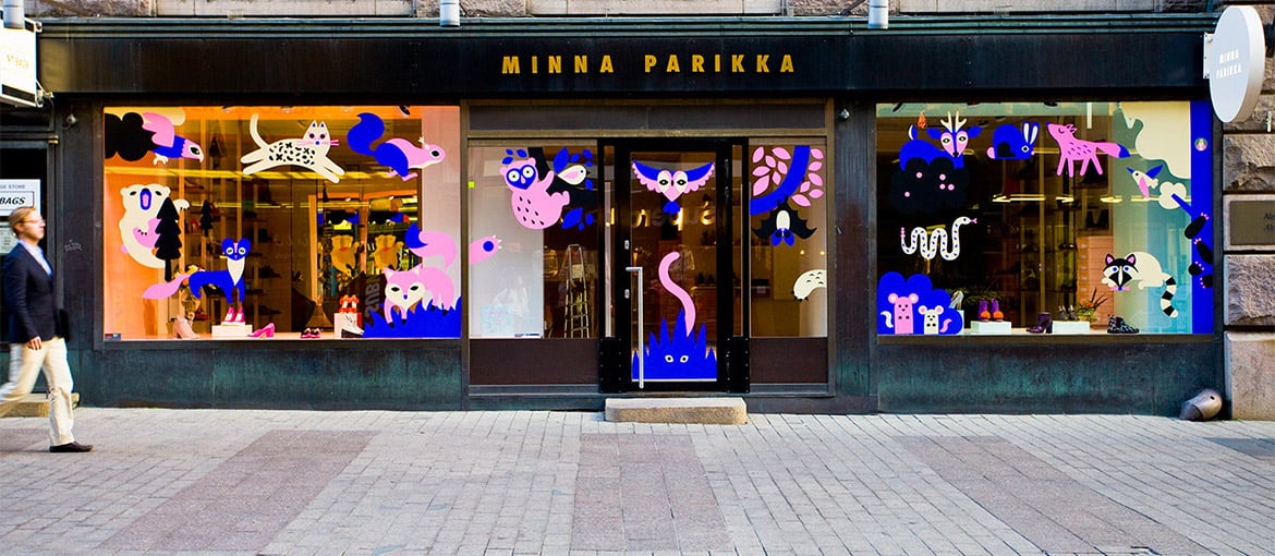 Christmas 2020: The window displays of fashion houses in pictures