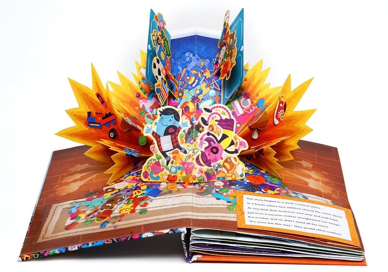 The history of pop-up books