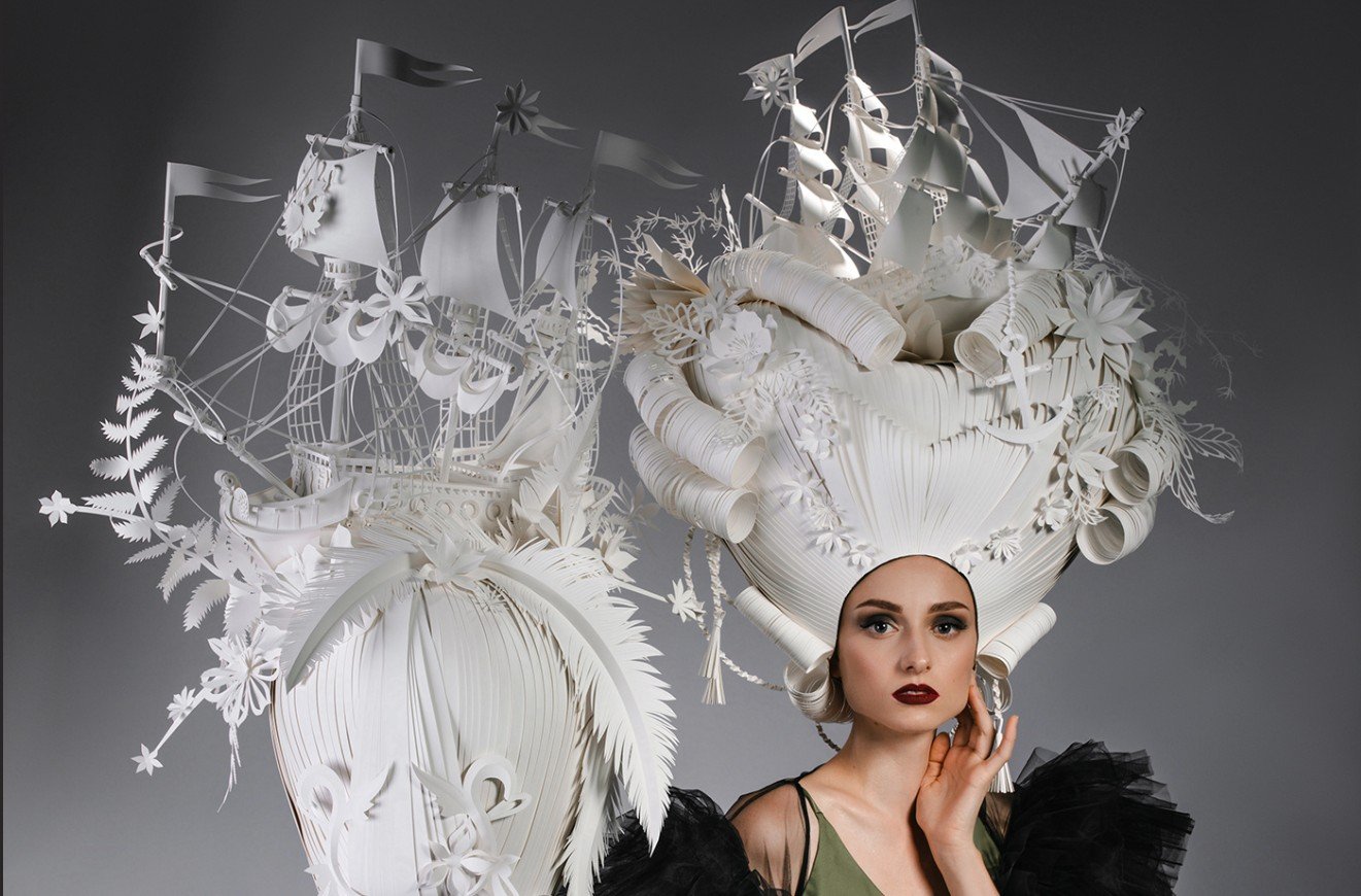 The paper garments of Asya Kozina