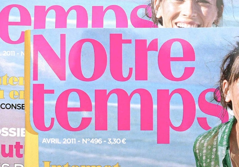 Notre Temps: the title for seniors that’s France’s best-selling monthly magazine