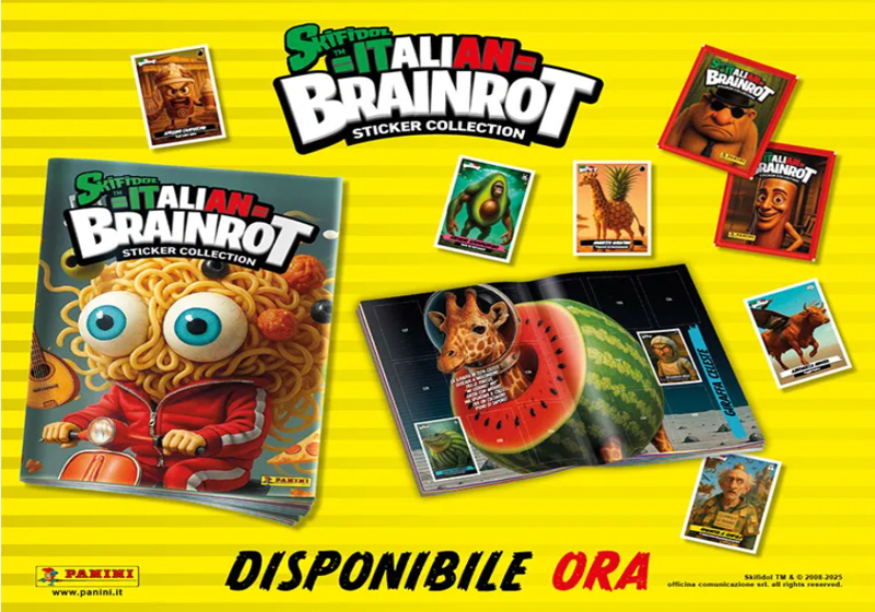 Italian Brainrot meets Panini stickers: an interview with the Panini Collectibles marketing team