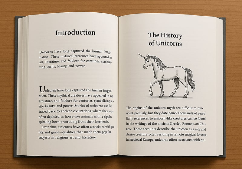 Typesetting a book: how to turn a text into a proper book to read (and print)