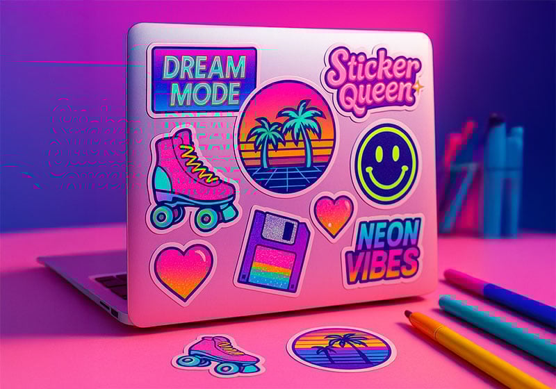 How to make a sticker: a complete guide (design, materials and printing without mistakes)