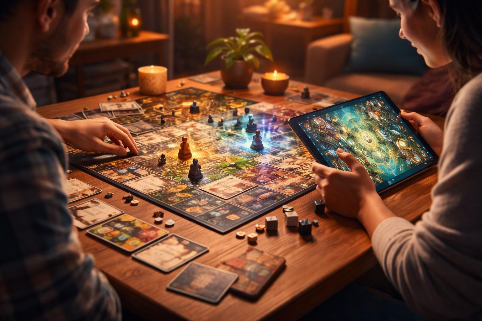 From paper to your phone: board games that combine print and digital