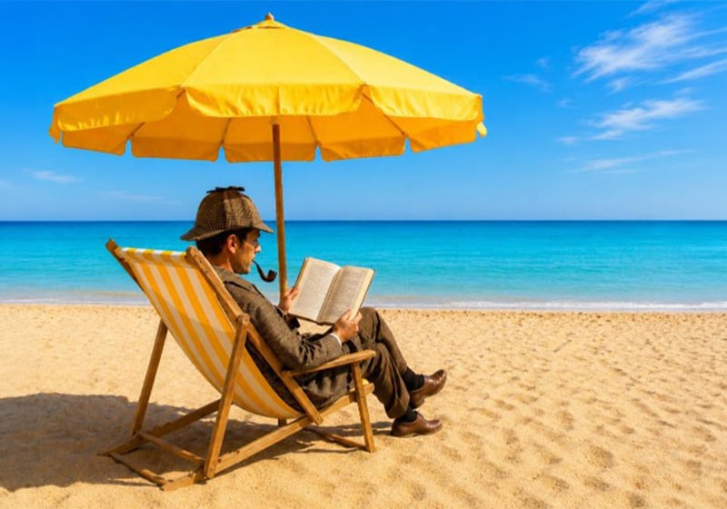 Crime fiction on the beach: the history of a perfect combo
