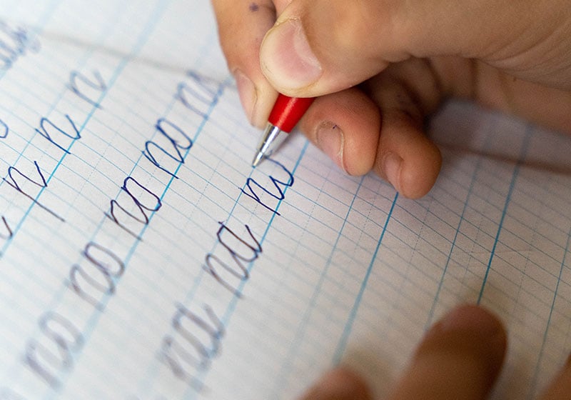Writing in cursive: how joined-up writing helps joined-up thinking